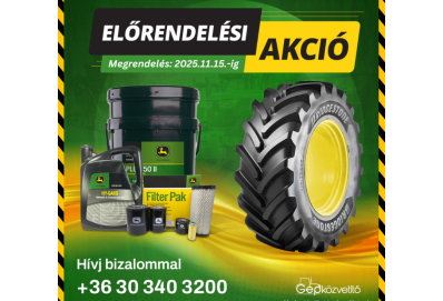 ELŐRENDELÉSI AKCIÓ