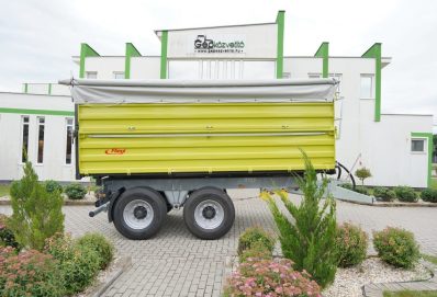Fliegl TDK 200 FOX (20 т) Тандемный трехсторонний самосвальный прицеп