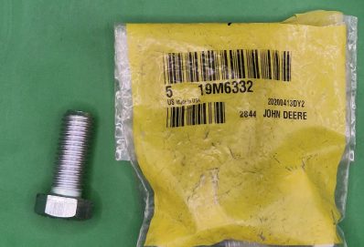 19M6332 — БОЛТ С ШЕСТИГРАННОЙ ГОЛОВКОЙ JOHN DEERE, M14 X 35 OE.