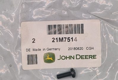 21M7514 – JOHN DEERE BOLZEN OE.