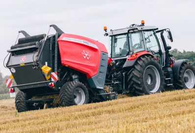 MASSEY FERGUSON RB 4160 V Xtra  Változókamrás körbálázó