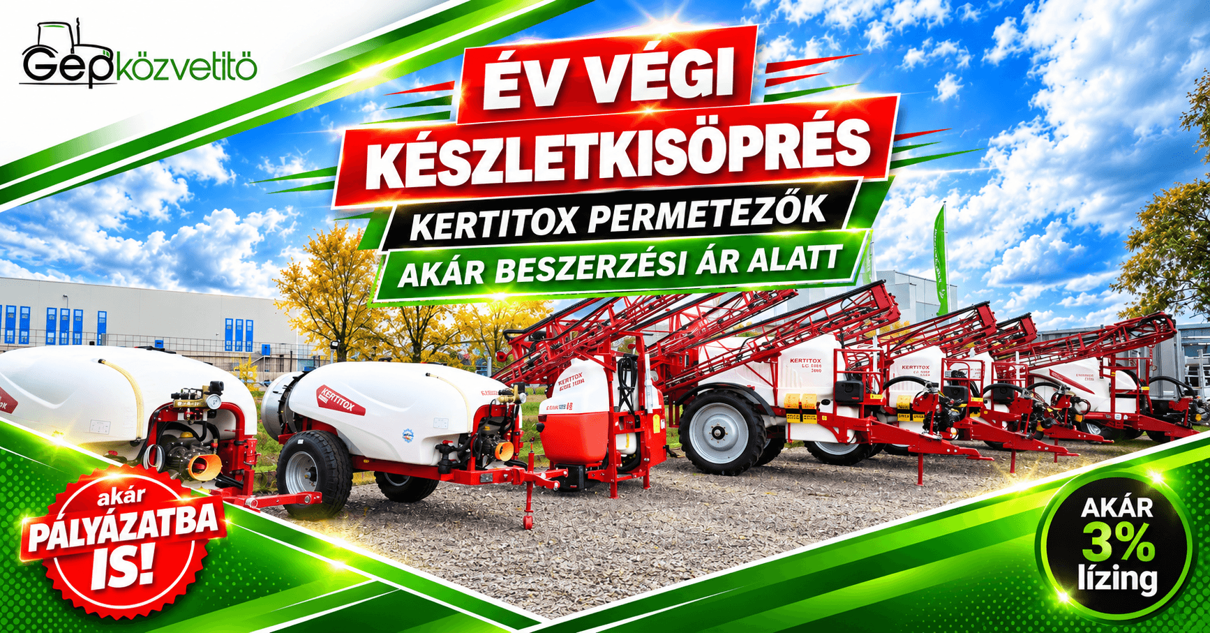 🚜 Készleten lévő Keritox permetezők akár BESZERZÉSI ÁR ALATT!